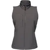Regatta Damen Softshellweste Flux PC3289 (42 DE) (Dunkelgrau)