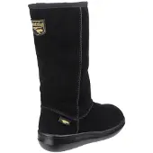 Rocket dog - Damen Stiefel "Sugardaddy", Wildleder FS11071 (40 EU) (Schwarz)