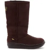 Rocket dog - Damen Lange Stiefel "Sugardaddy", Leder FS6937 (38 EU) (Schokoladenbraun)