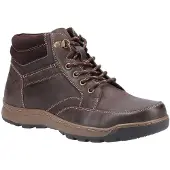 Hush puppies - Herren Stiefel "Grover", Leder FS7857 (40,5 EU) (Braun)