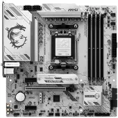 MSI B850M GAMING PLUS WIFI6E, AMD, Sockel AM5, AMD Ryzen 7000 Series, AMD Ryzen 8000 Series, AMD Ryzen 9000 Series, Sockel AM5, DDR5-SDRAM, 256 GB