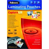 Fellowes Laminierfolien, DIN A6, 125 mic., 100 Stück