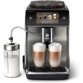 Saeco GranAroma Deluxe SM6685 Kaffeevollautomat, Espressomaschine, 1,8 l, Kaffeebohnen, Eingebautes Mahlwerk, 1500 W, Grau