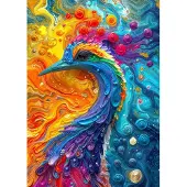 Enjoy Puzzle Puzzle Marble Feathers 1000 Teile bunte Kartonpuzzle
