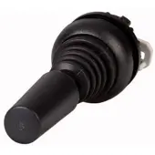 Eaton 279418 Joystick, mit einem Schaltpunkt je Betätigungsrichtung, mit Kunststoffachse, 4 Stellungen, Frontring Schwarz, tastend M22S-WJ4 - 5 Stück