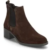 Tamaris Chelseaboots Blockabsatz, Stiefelette, Businessschuh in schmaler Form