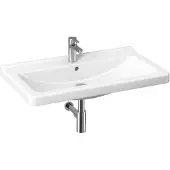 Jika Cubito - Waschtisch 850x485 mm, mit Überlauf, mit Hahnloch, Perla, weiß H8104261001041