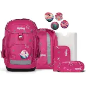 Ergobag Schulranzen Maxi-Set 6-teilig SternzauBär pink