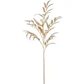 Creativ Green Kunstzweig "Eukalyptuszweig", champagner, H:122cm, Kunststoff, Kunstpflanzen, Kunstzweig, in festlicher Farbe