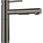 BLANCO ALTA-S II, Ziehen, Stahl, Edelstahl, Hebelgriffe, Einzelbild, satin dark steel