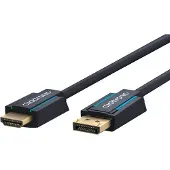 ClickTronic Aktives DisplayPort/HDMI Adapterkabel 4K/60Hz 10 m (1er Faltschachtel)