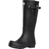 Hunter Boots - Original Tall Side Adjustable Boot - Gummistiefel Gr 41 schwarz