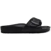 Birkenstock Damen Pantoletten Madrid Big Buckle - Zwart - Größe 40