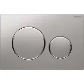 Geberit Betätigungsplatte SIGMA20 matt-chrom, 2-Mengen-Spülung - 115882JQ1