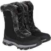 Mountain Warehouse - Damen Schneestiefel "Ohio" MW1639 (38 EU) (Samtschwarz)