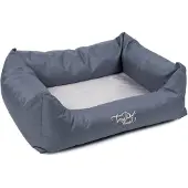 Rewer GmbH TrendPet Viscado orthopädisches Hundebett grau (60x45x25cm)