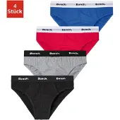 Bench . Slip Packung, 4 Stk. mit kontrastfarbigem Webbündchen