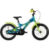S'Cool Kinderfahrrad 16 Zoll XXlite 16-1S - Blue/Lime