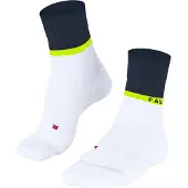 Falke Laufsocken RU4 Endurance Compression Herren White / Dark Navy / Neon Yellow-Schuhgröße 46 - 48