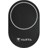 Varta Fast Wireless Charger, KFZ, Qi, 5V/9V/12V, schwarz Kabel USB Typ-C-C, 1m, schwarz, Retail Blister