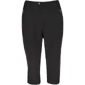 Deproc Active 3/4-Hose "KENORA PIRATE WOMEN", Damen, Gr. 36/38 (M), Normalgrößen, schwarz, Jersey, 97% Polyester. 3% Elasthan, regular fit 3/4-Länge, Hosen 3/4-Hose, auch in Großen Größen erhältlich