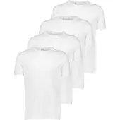 Lindbergh T-Shirt Packung, 4 Stk. mit Rundhalsausschnitt im 4-er Pack