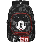 KARACTERMANIA Disney Mickey Mouse Year 44x31x18 Cm 24.60l Rucksack Schwarz Kinder Schwarz One Size