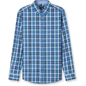 Olymp Langarmhemd Freizeithemd, regular fit, Button-down-Kragen