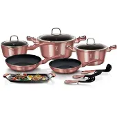 Berlinger Haus I-Rose Bh-6044 12-Teiliges Kochgeschirr-Set