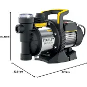 VLM Stanley - Selbstansaugende Strahlpumpe - 1300 W