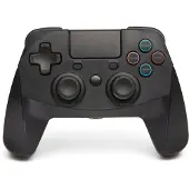 Snakebyte GAME:PAD 4S - schwarz - Wireless Bluetooth Controller für PlayStation 4, Analoge Joysticks, Kopfhöreranschluss, Dual Vibration Feedback