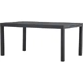 Venture Home Rechteckiger Esstisch Capo Schwarz