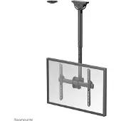 NeoMounts Select Flachbild Deckenhalterung NM-C440BLACK 60 Zoll 1 Bildschirm H:56-91cm T:8cm Max.50KG Volle Bewegung schwarz