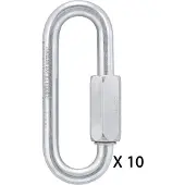 Petzl Go 8 Mm Bohrhakenlasche 10 Einheiten