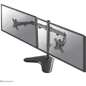 NeoMounts Dual-Monitorarm FPMA-D550DDBLACK, bis 32“, neig-/dreh-/schwenkbar, höhen- & tiefenverstellbar