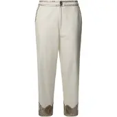 Pepe Jeans für Damen. PL211835 Jayden-Hose Weiß (L), Lässig, Baumwolle