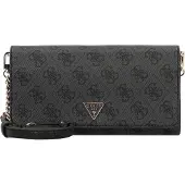 GUESS Noelle II Xbody Flap Organizer Coal Logo