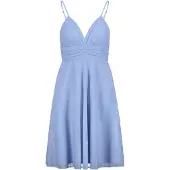 Vera Mont Cocktailkleid knöchellang in Blue/Silver | Gr.: 40