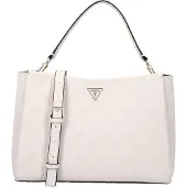 GUESS T Large Girlfriend Satchel Tasche Beige Beige One Size