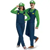 Disguise Nintendo Super Mario Luigi Elevated Classic Herrenkostüm