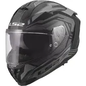 LS2 FF817 CHALLENGER II DRAVIX Integralhelm XXXL in grau