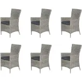 Garden Impressions COSTA Polyrattan Diningsessel Gartenstuhl mit Alu-Gestell