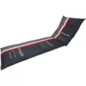 Madison G148 Rollliegenauflage Gartenliege 200x60x8cm grau Streifen