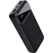 Trust 25883, 20000 mAh, Lithium-Ion (Li-Ion), Power Delivery, Quick Charge 3.0, 3,7 V, 20 W, Schwarz