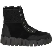 Gabor Comfort Damenschuhe Schnürstiefel Schwarz Freizeit