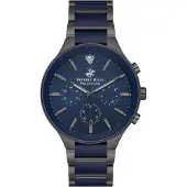 Beverly Hills Polo Club Herrenuhr BEVERLY HILLS BP3594X.070 in Marineblau, Fashion-Geschenk