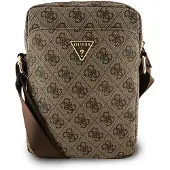 GUESS Polyurethandreieck-logo 8-zoll-handytasche 4g Braun Braun One Size