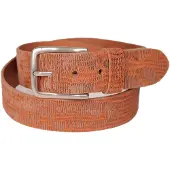 Jcc Ledergürtel "Ledergürtel 31022135", Damen, Gr. 90, orange, Obermaterial: 100% Rindsleder Leather cow., Gürtel Ledergürtel