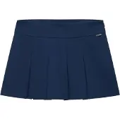 Superdry für Damen. W7210419A Marineblauer Plissee-Hosenrock (XS), Lässig, Polyester