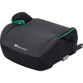 Bebeconfort Manga i-Fix, Kein Kinderautositz mit hoher Rückenlehne, Armlehne, 2,1 kg, Schwarz, Abwaschbare Abdeckung
